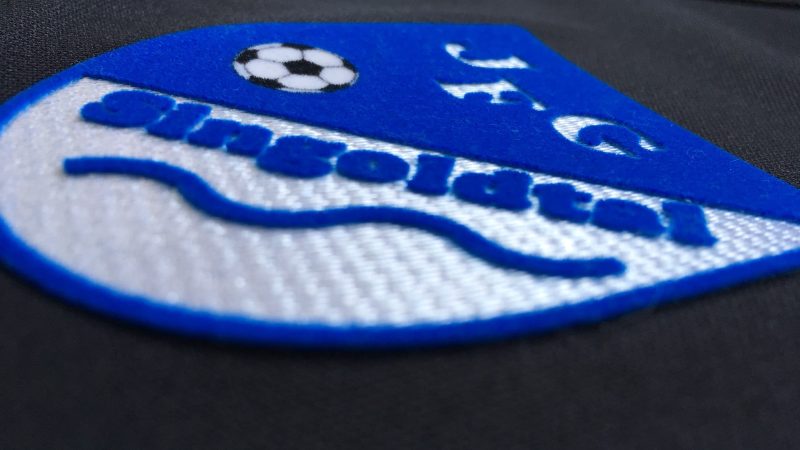 hochwertiges Flock-Logo in 3D für Basel