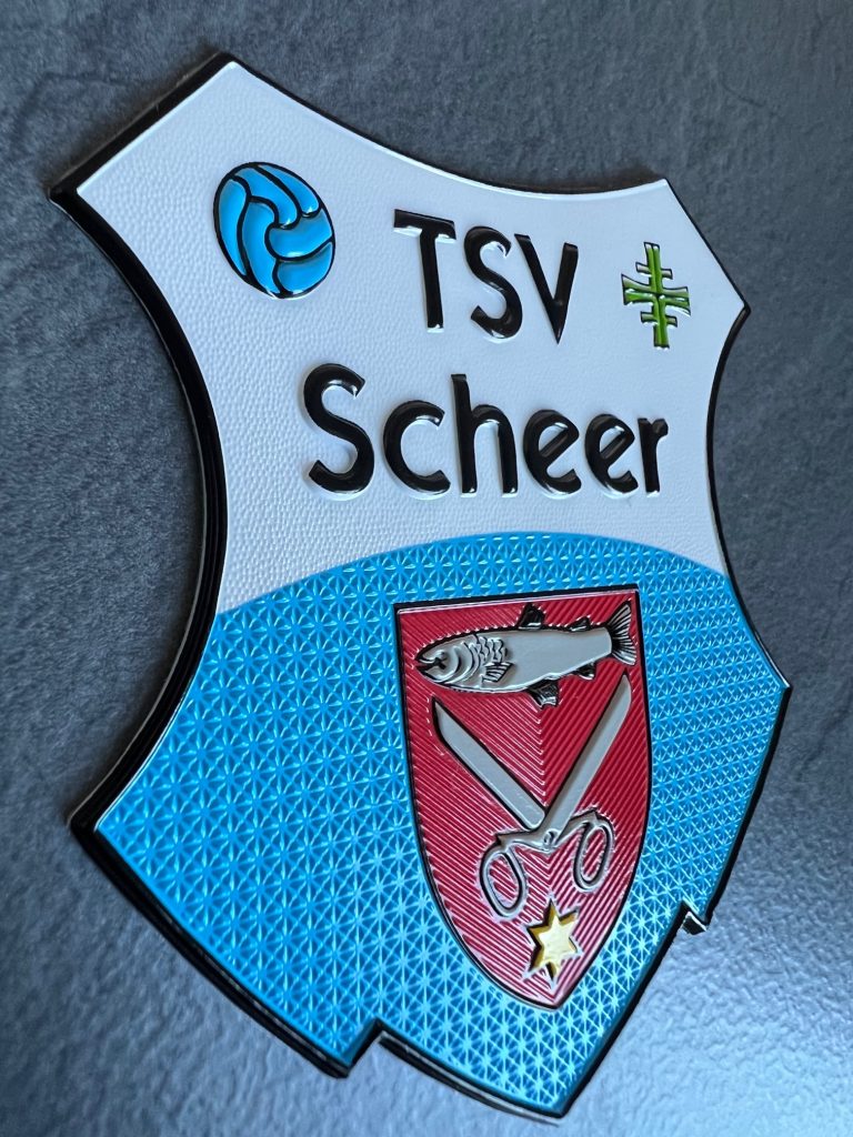 TSV Scheer 3D TPU Wappen